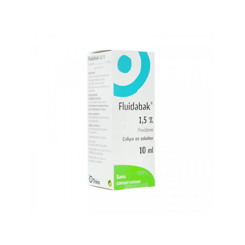 Fluidabak 1,5% Collyre 10 ml