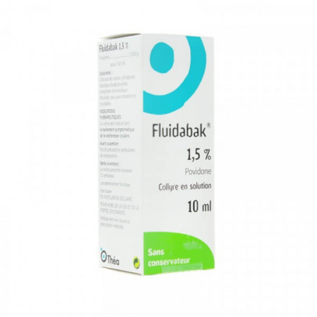 Fluidabak 1,5% Collyre 10 ml