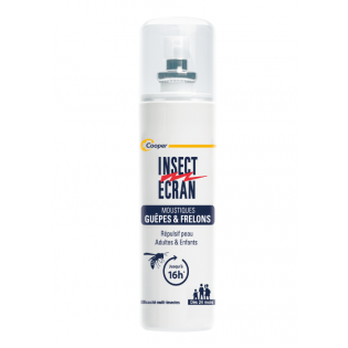 Insect Ecran Répulsif Moustiques, Guêpes et Frelons 100 ml 