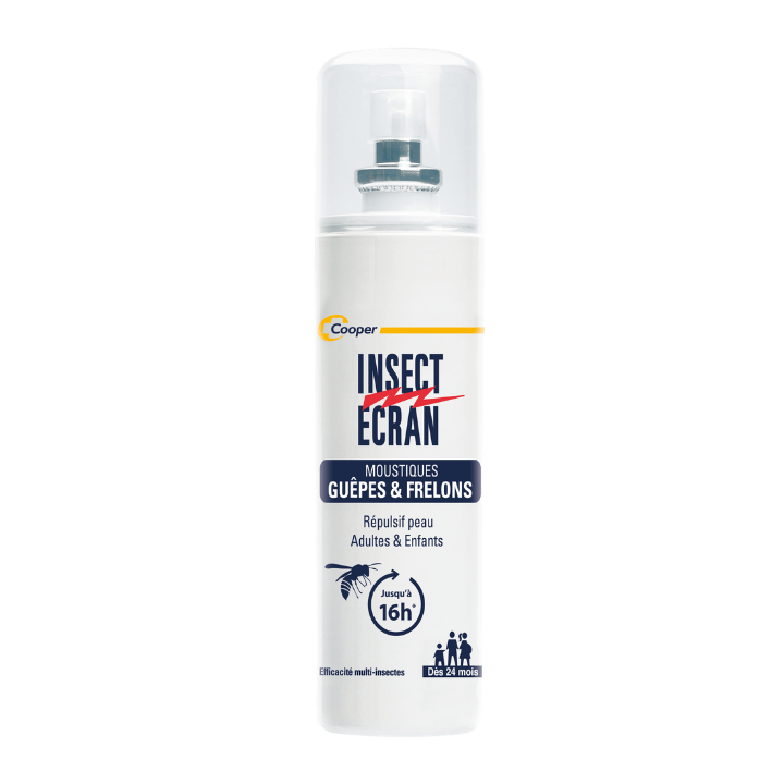 Insect Ecran Répulsif Moustiques, Guêpes et Frelons 100 ml 