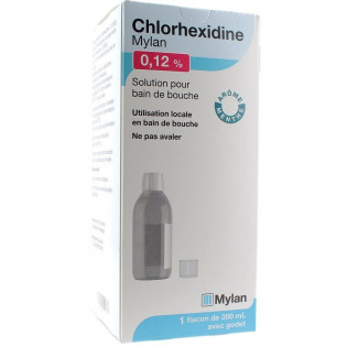 Chlorhexidine 0,12% Bain de Bouche Mylan 