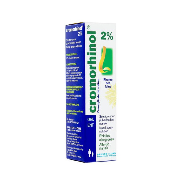 Cromorhinol Solution nasale 2% 15ml
