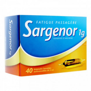 Sargenor 1 g 40 drinkable ampoules 