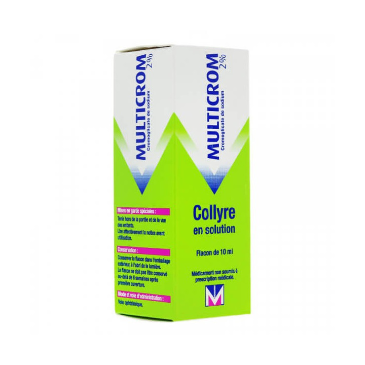 Multicrom 2% Collyre 10 ml