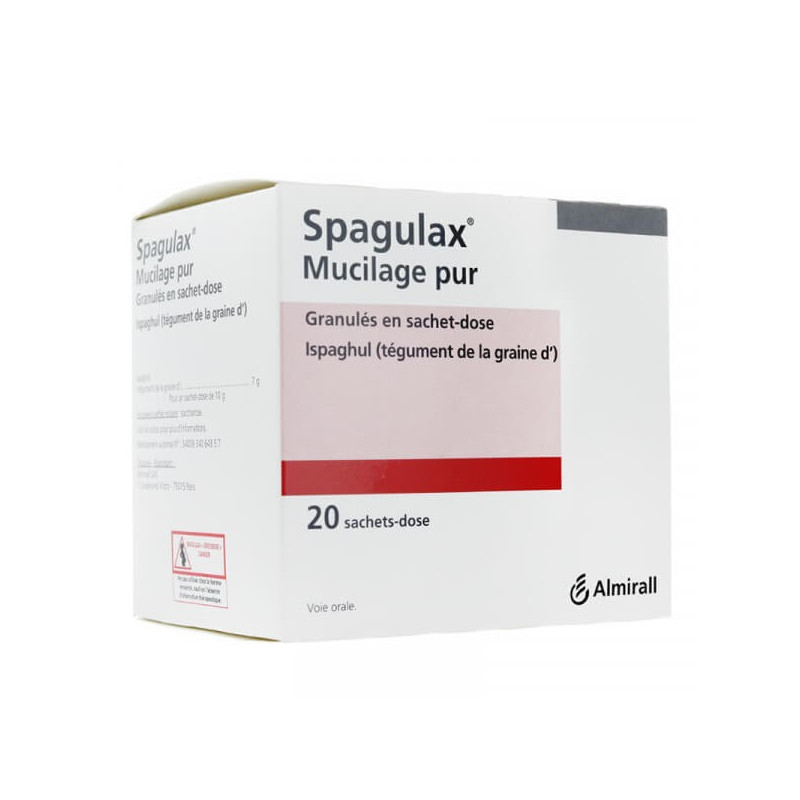 Spagulax Mucilage Pur Granulés 20 sachets 