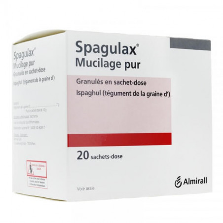 Spagulax Mucilage Pur Granulés 20 sachets 