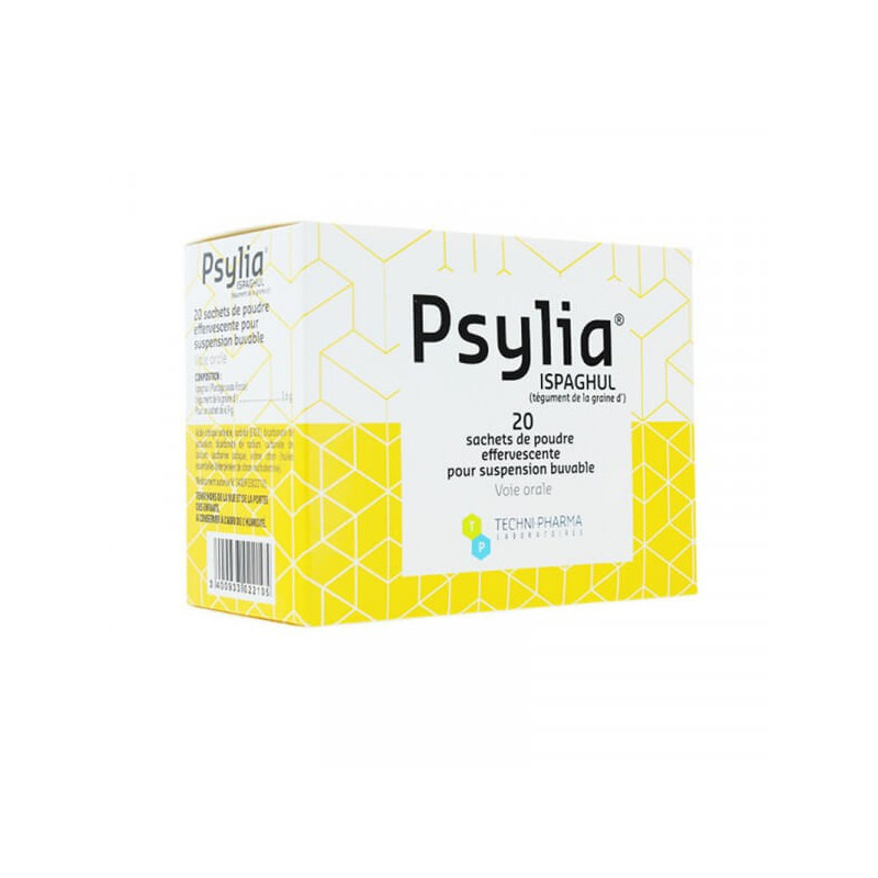 Psylia 20 sachets de poudre effervescente 