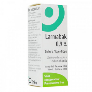 Larmabak 0,9% Collye 10 ml