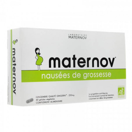 Maternov Nausées de Grossesse 40 gélules 