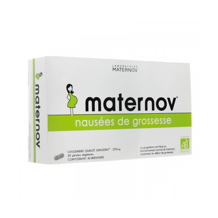 Maternov Nausées de Grossesse 40 gélules 