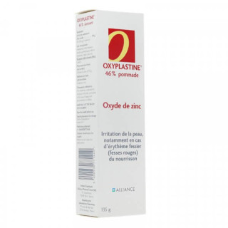 Oxyplastine 46% Pommade à l'oxyde de zinc 135 g