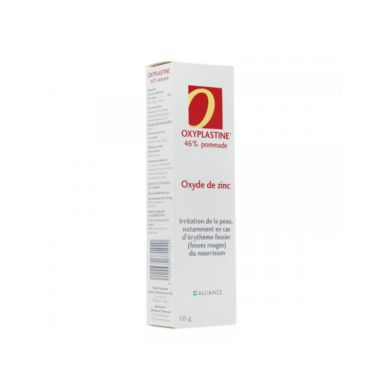 Oxyplastine 46% Zinc Oxide Ointment 135 g