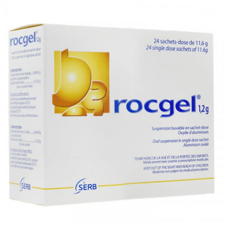 Rocgel 1,2 g Suspension Buvable 24 sachets 