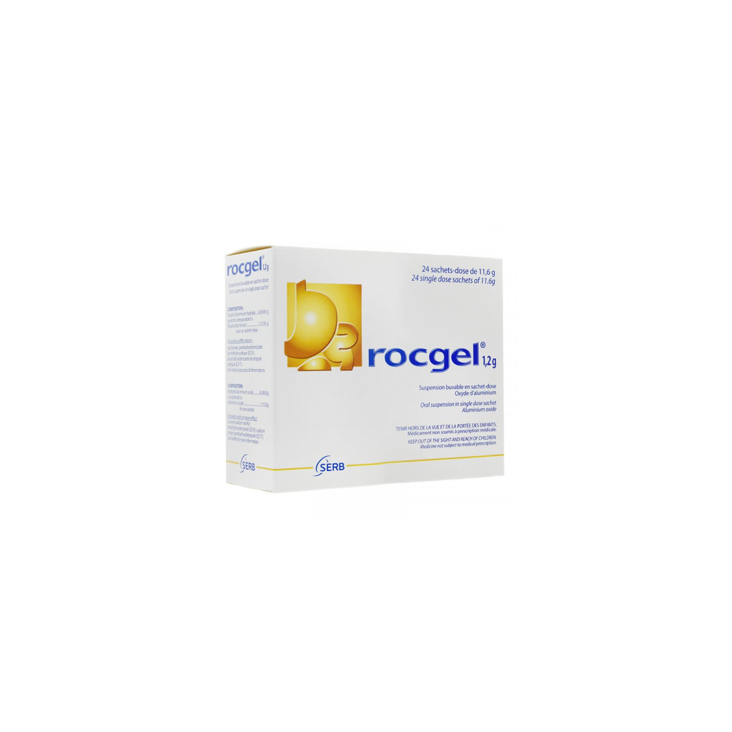 Rocgel 1,2 g Drinkable Suspension 24 sachets