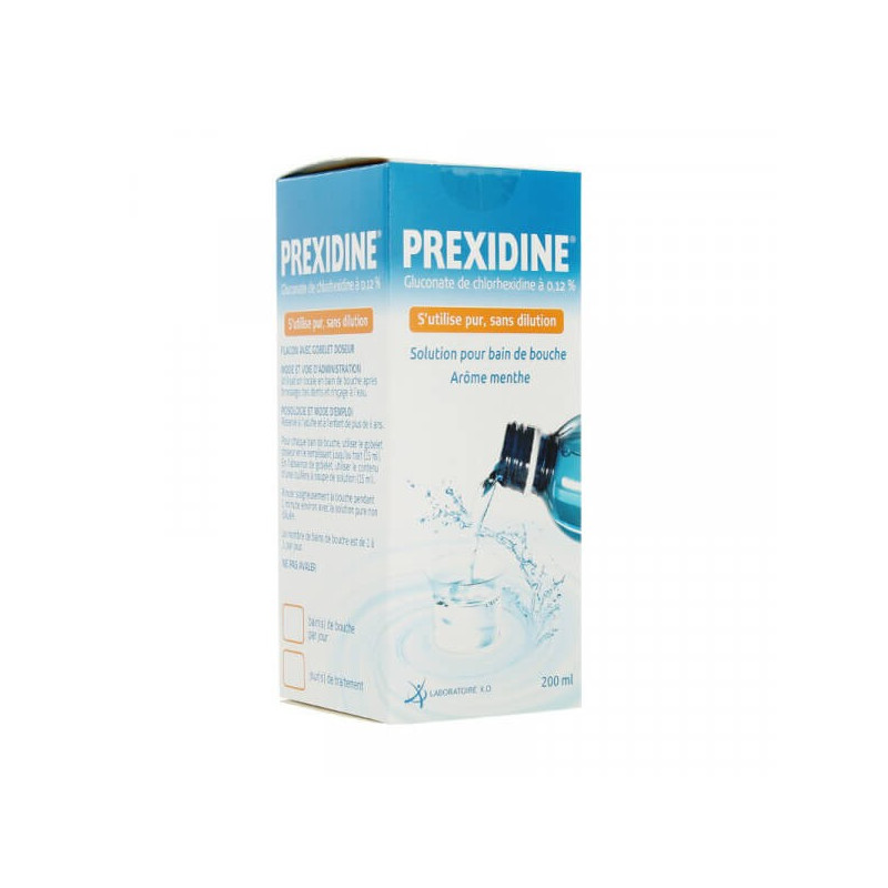 Prexidine Bain de Bouche 200 ml