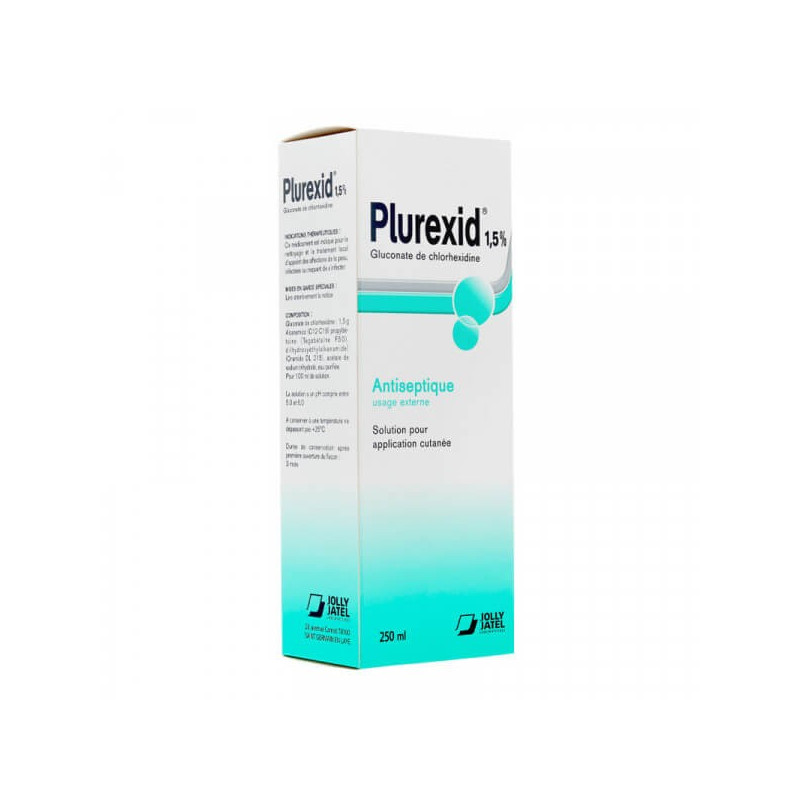 Plurexid 1,5% Antiseptique 250 ml