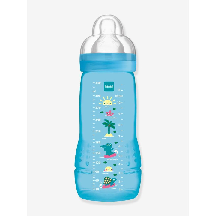 MAM Biberon Easy Active 2ème âge 330 ml Jaune  