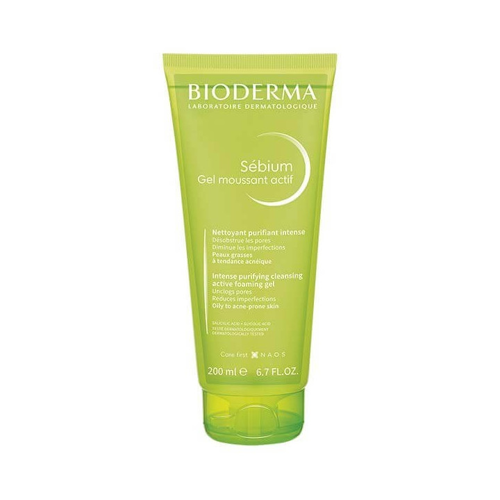 Bioderma Sébium Gel Moussant Actif 200 ml