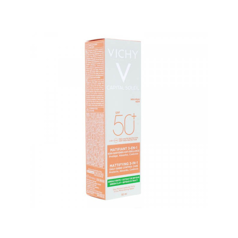 Vichy Capital Soleil Matifiant 3 en 1 SPF50+ 50 ml