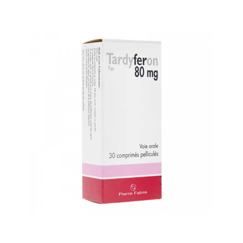 Tardyferon 80 mg 30 tablets 