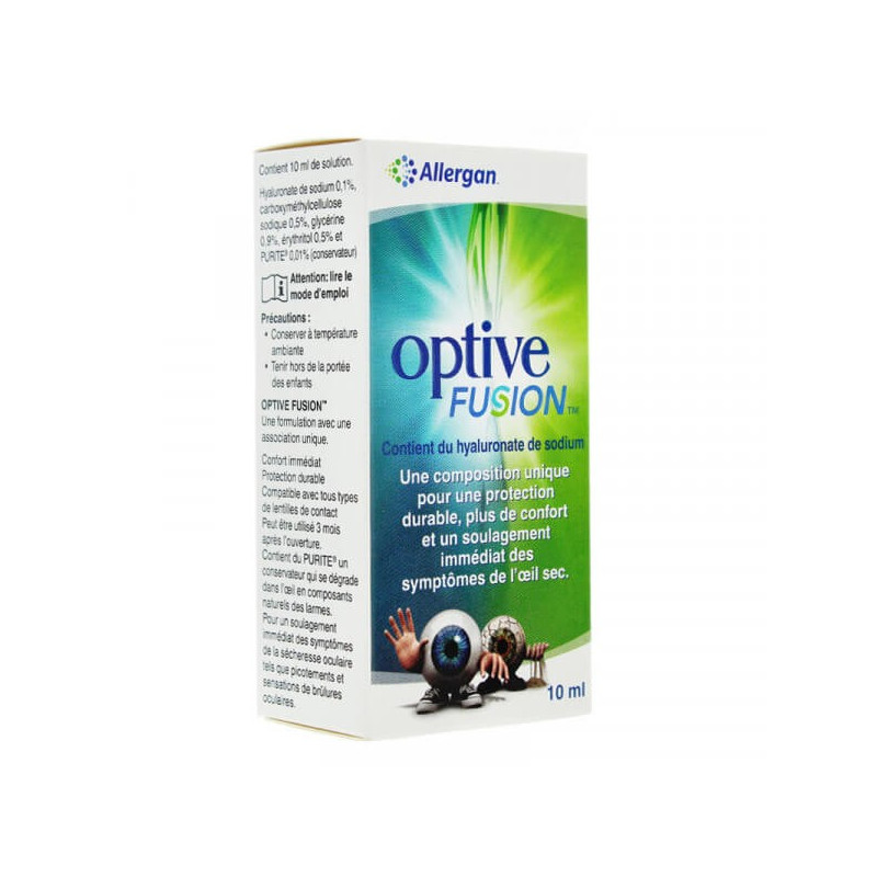 Optive Fusion Solution Ophtalmique 10 ml