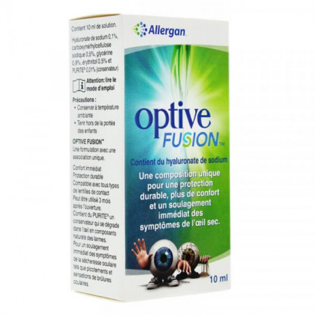 Optive Fusion Solution Ophtalmique 10 ml