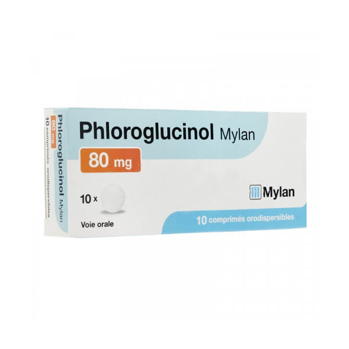 Phloroglucinol 80 mg 10 Orodispersible Tablets Mylan