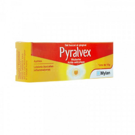 Pyralvex Gel Buccal et Gingival 15 g