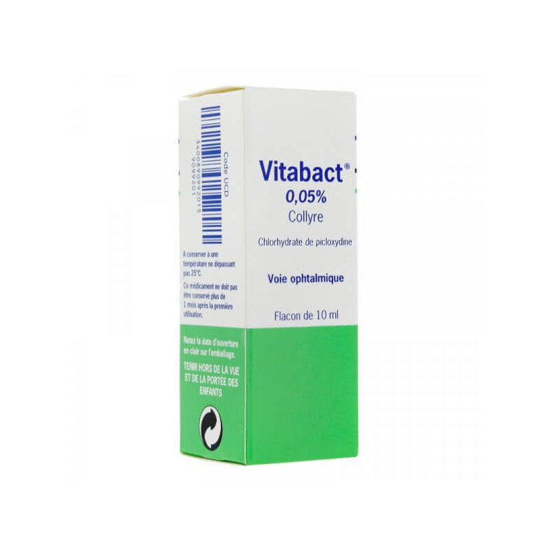 Vitabact 0,05% Collyre 10 ml