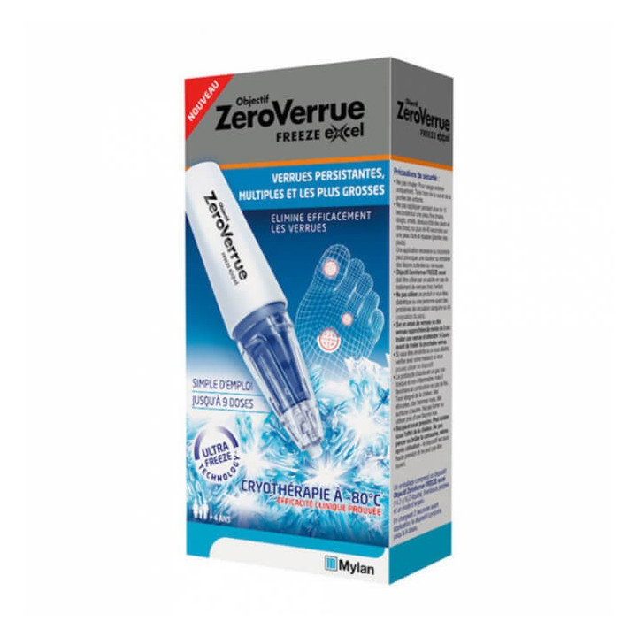 Objectif Zéro Verrue Freeze Excel Verrues Persistantes 
