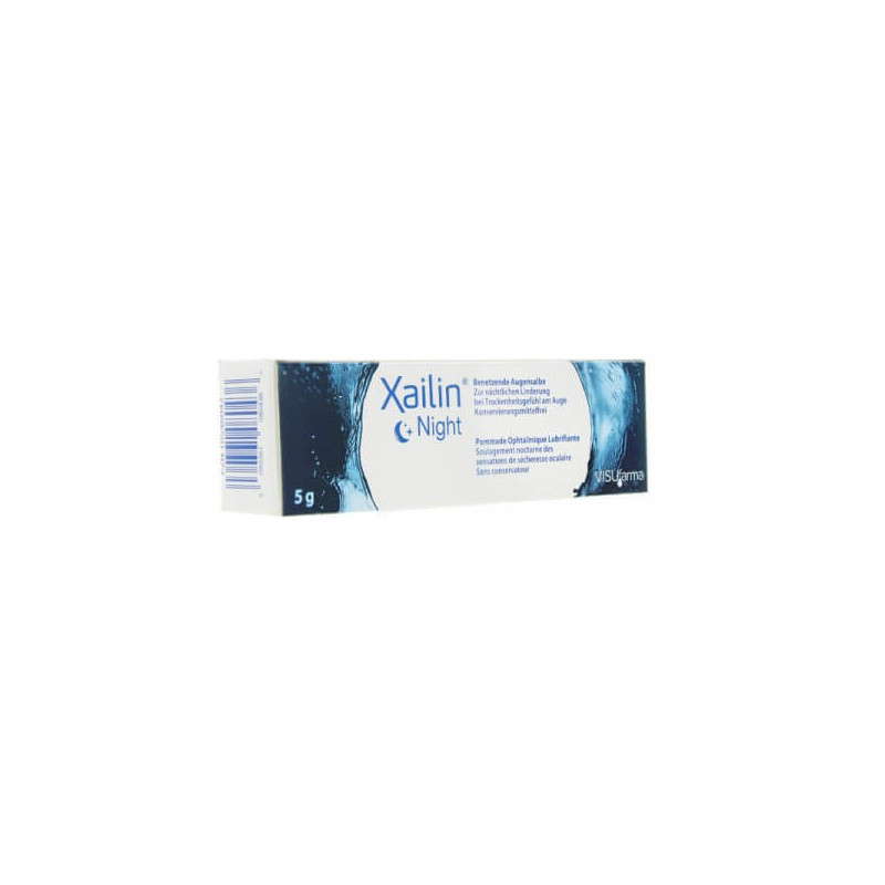 Xailin Night Pommade Ophtalmique Lubrifiante 5 g