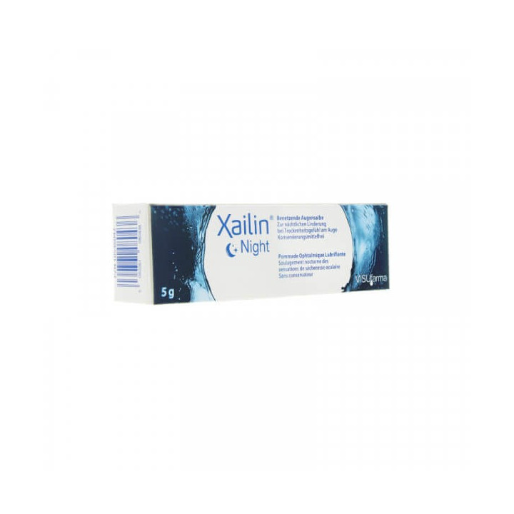 Xailin Night Pommade Ophtalmique Lubrifiante 5 g
