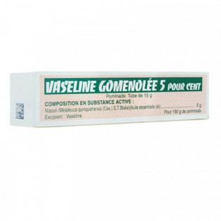 Vaseline Gomenol 5% 15 g