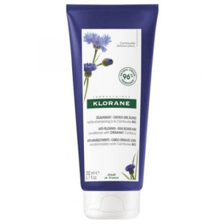 Klorane Après-Shampooing Déjaunissant Cheveux Gris, Blonds 200 ml