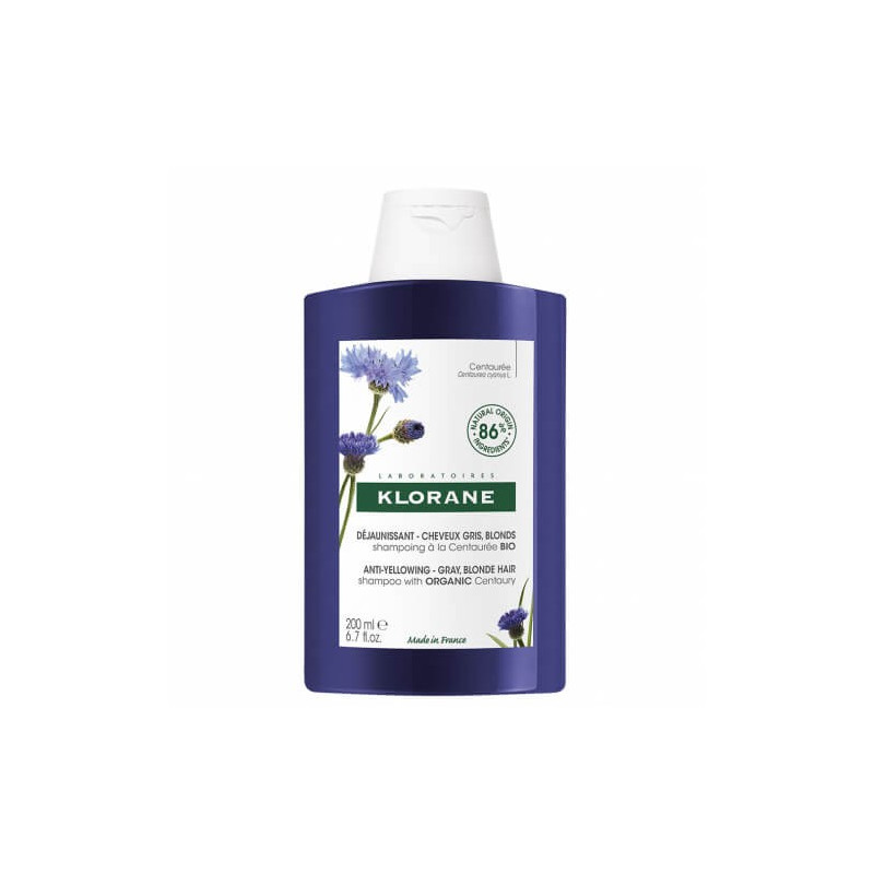 Klorane Dejaunting Shampoo for Grey and Blonde Hair 400 ml