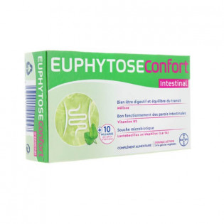 Euphytose Confort Intestinal 28 Gélules Végétales 