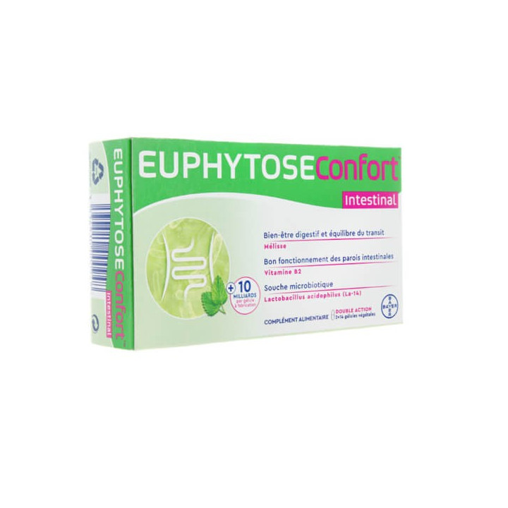 Euphytose Intestinal Comfort 28 Vegetable Capsules 