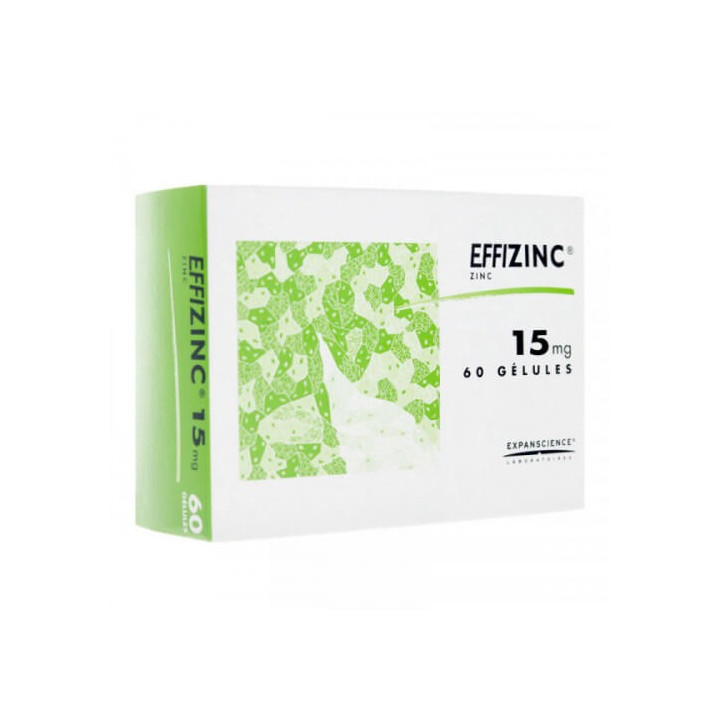 Effizinc 15 mg 60 capsules 