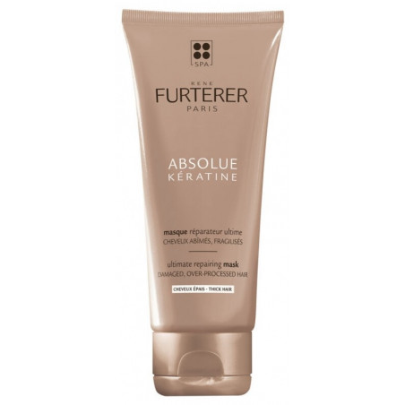 René Furterer Absolue Kératine Masque Réparateur Ultime Cheveux Épais 200 ml