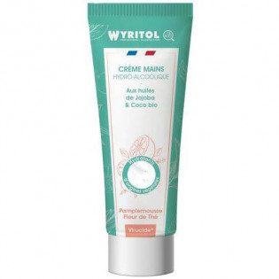Wyritol Hydro-Alcoholic Hand Cream Grapefruit and Tea Flower 75 ml