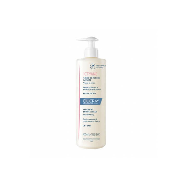 Ducray Ictyane Crème de Douche Lavante 400 ml