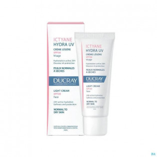 Ducray Ictyane Hydra Crème Légère Visage 40 ml