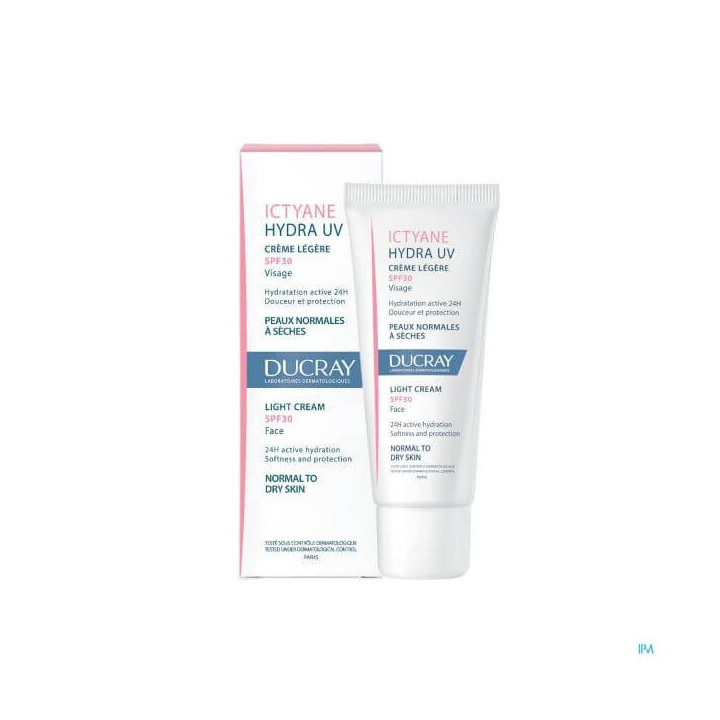 Ducray Ictyane Hydra Crème Légère Visage 40 ml