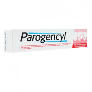 Parogencyl Gum sensitivity. Tube of 75ML