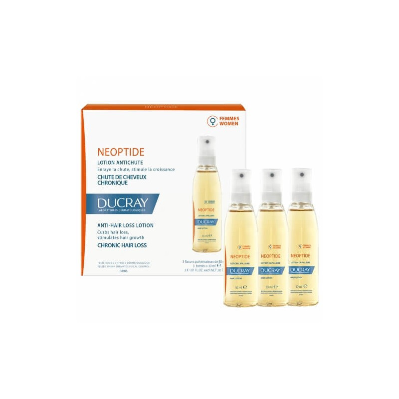 Ducray Neoptide Anti-Hair Loss Lotion for Women 3x30 ml Ducray Neoptide Anti-Hair Loss Lotion for Women 3x30 ml