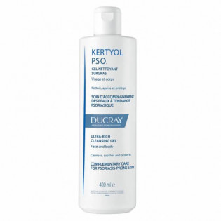 Ducray Kerytol P.S.O. Superfatted Cleansing Gel 400 ml