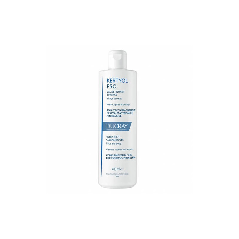 Ducray Kerytol P.S.O Gel Nettoyant Surgras 400 ml