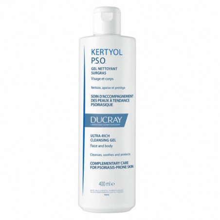 Ducray Kerytol P.S.O Gel Nettoyant Surgras 400 ml