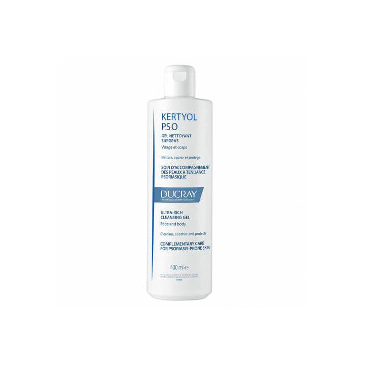 Ducray Kerytol P.S.O Gel Nettoyant Surgras 400 ml