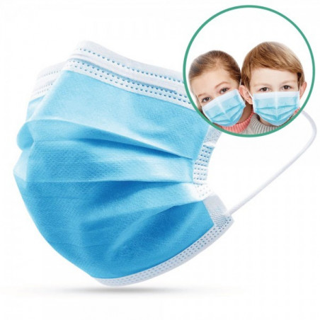 SURGICAL MASKS FOR CHILDREN TYPE 2 BOX OF 50 
